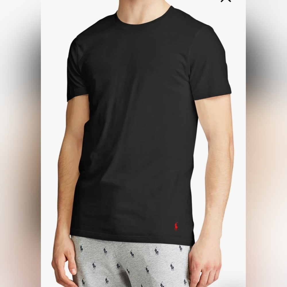 Polo by Ralph Lauren Men's Classic Black Tee